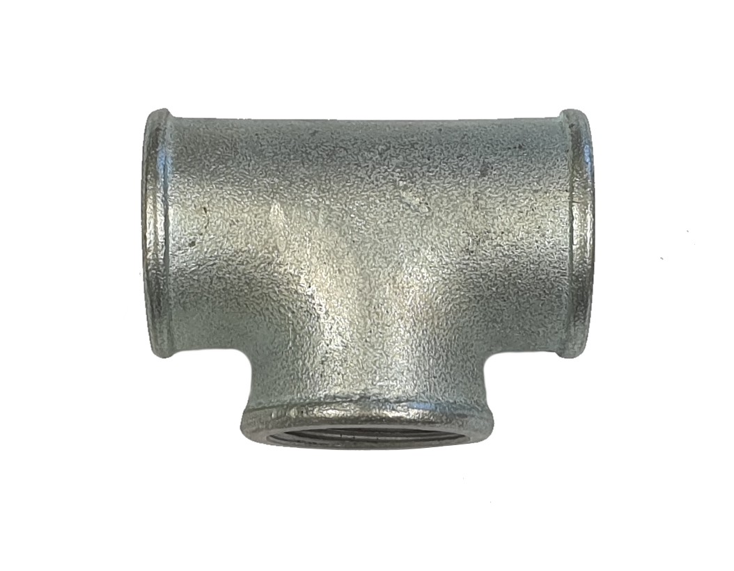 T-Stück gummiert 90° 1 1/4"